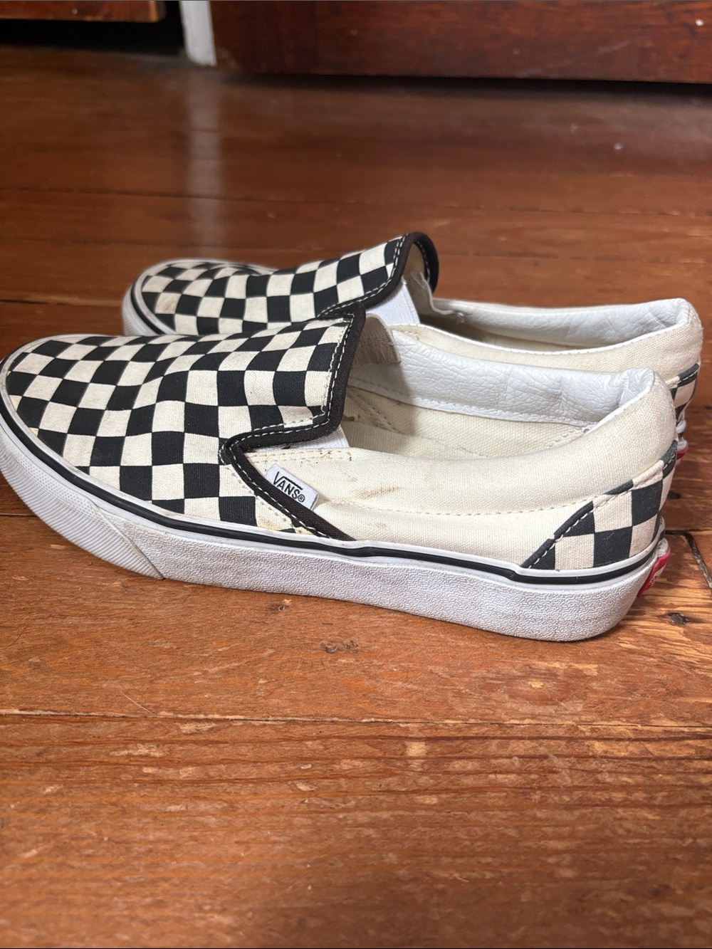 Vans Classic Slip-On Checkerboard Shoe Women’s size 7.5 - Picture 4 of 8